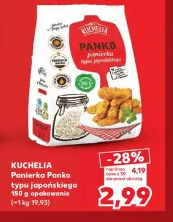 Panierka Panko typu japońskiego Kuchelia