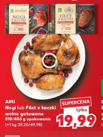 Filet z kaczki wolno gotowane Ami +1 wariant