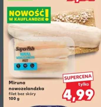 Miruna nowozelandzka filet bez skóry SuperFish