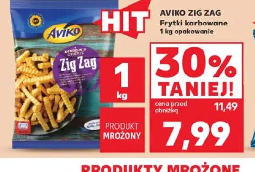 Frytki karbowane Aviko Zig Zag