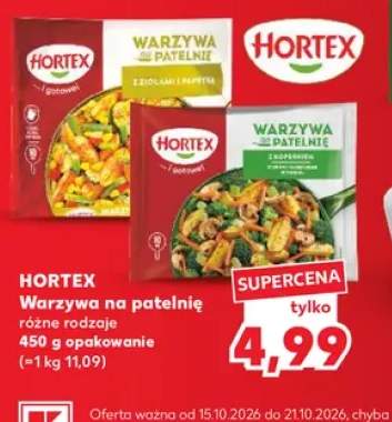 Warzywa na patelnię z ziołami i papryką Hortex +1 wariant