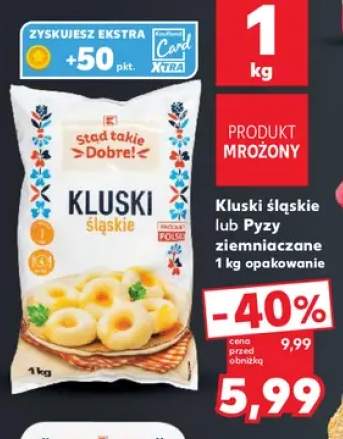 Kluski śląskie K-Stąd Takie Dobre! +1 wariant