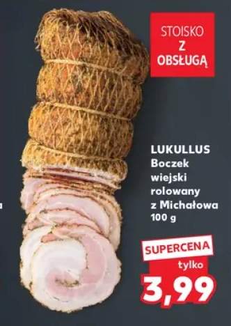 Boczek wiejski rolowany z Michałowa Lukullus