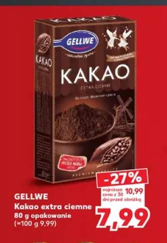 Kakao extra ciemne Gellwe