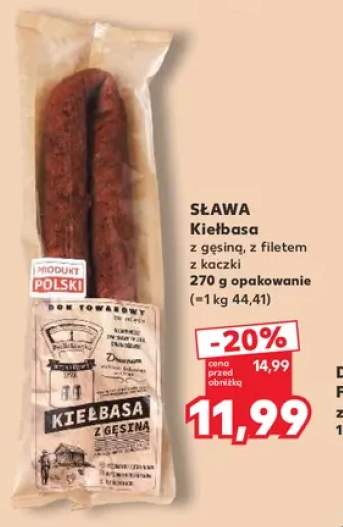 Kiełbasa z gęsiną Sława +1 wariant