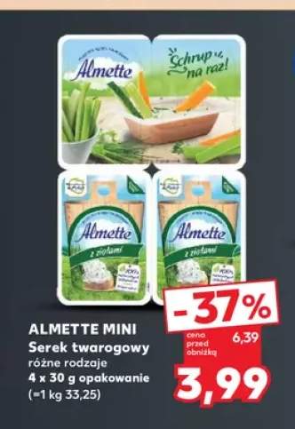 Serek twarogowy Almette Mini 4-pak