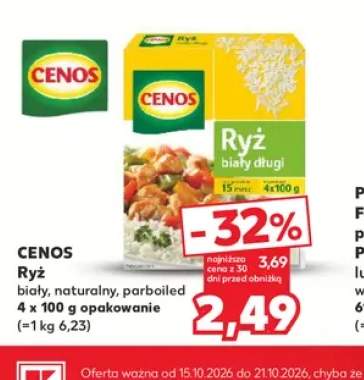 Ryż biały Cenos +2 warianty