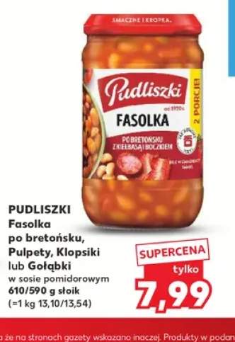 Fasolka po bretońsku Pudliszki +3 warianty