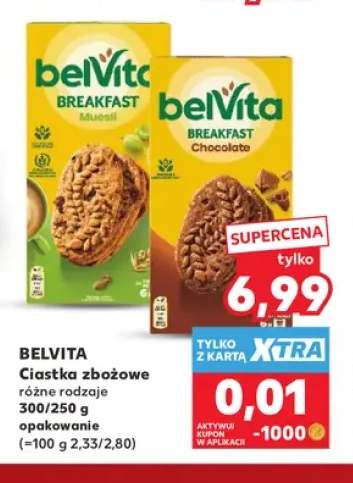 Ciastka zbożowe Belvita