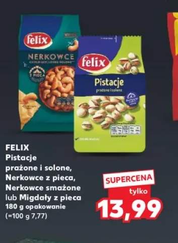 Pistacje prażone i solone Felix +3 warianty