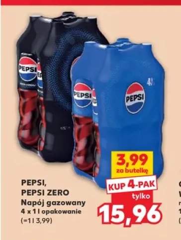 Napój gazowany Pepsi 4-pak +1 wariant