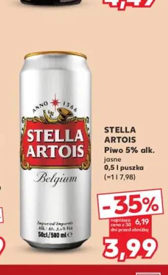 Piwo 5% alk. Stella Artois