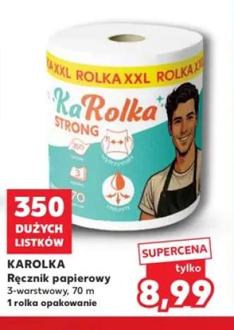 Ręcznik papierowy 3-warstwowy 70 m Karolka