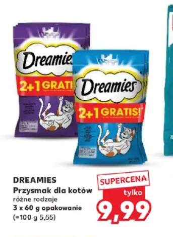 Przysmak dla kotów Dreamies 3-pak