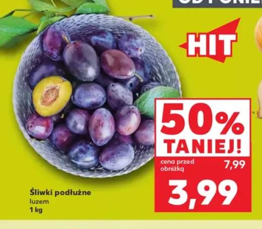 Śliwki podłużne