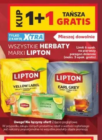 Herbata Lipton Yellow Label +3 warianty