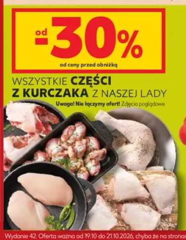 Części z kurczaka z naszej lady