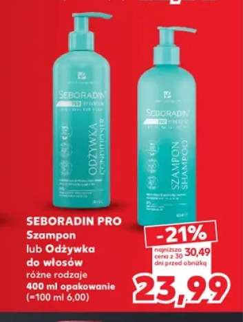 Szampon do włosów Seboradin Pro +1 wariant
