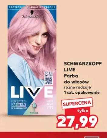 Farba do włosów Schwarzkopf Live