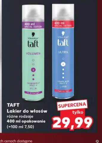 Lakier do włosów Taft