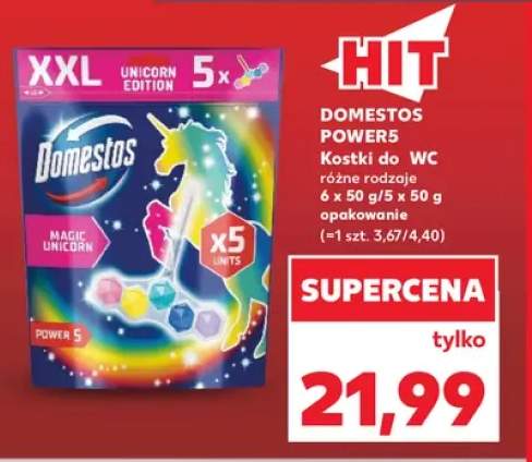 Kostki do WC Power5 Domestos