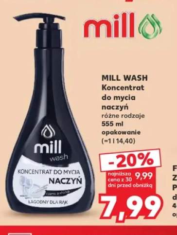 Koncentrat do mycia naczyń Mill Wash