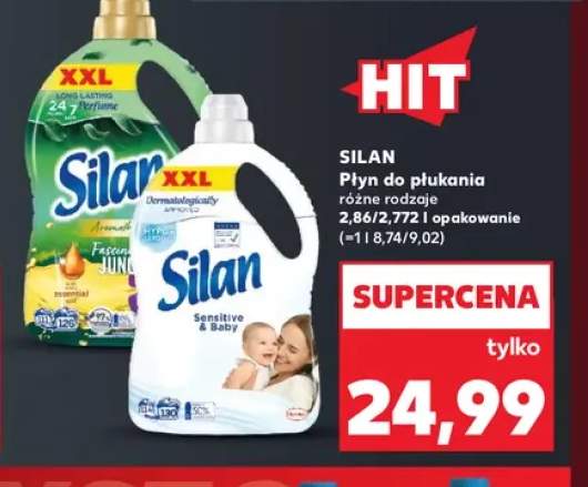 Płyn do płukania Silan Aromatherapy Fascinating Jungle +1 wariant