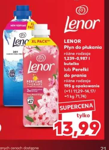 Płyn do płukania Lenor Shower Fresh Feel +2 warianty