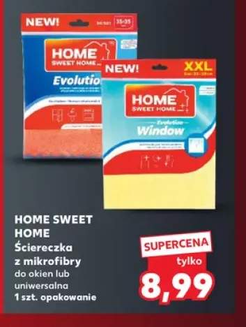 Ściereczka z mikrofibry do okien Home Sweet +1 wariant