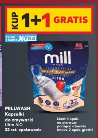 Kapsułki do zmywarki Ultra AiO Millwash