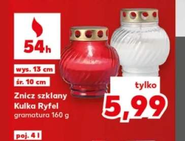 Znicz szklany Kulka Ryfel