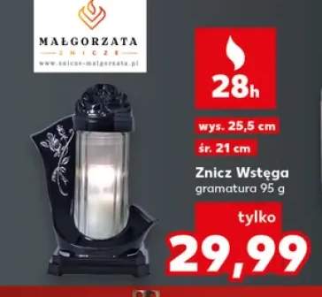 Znicz Wstęga Małgorzata