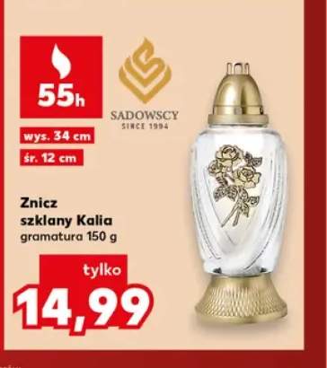 Znicz szklany Kalia Sadowscy