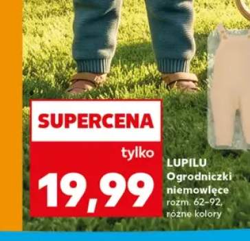 Ogrodniczki niemowlęce rozm. 62-92 Lupilu