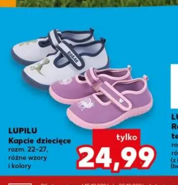Kapcie dziecięce rozm. 22-27 Lupilu