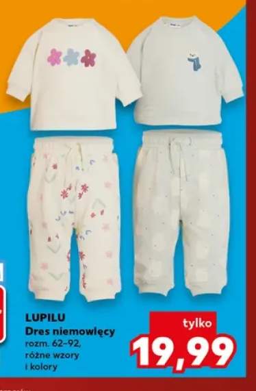 Dres niemowlęcy rozm. 62-92 Lupilu