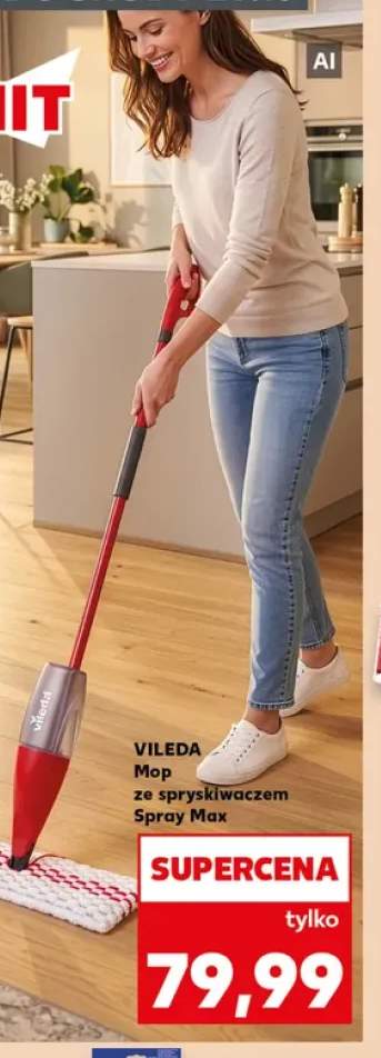 Mop ze spryskiwaczem Spray Max Vileda