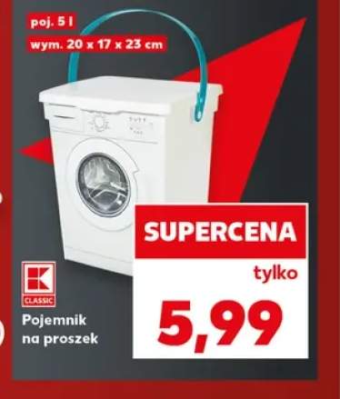 Pojemnik na proszek 5 l K-Classic