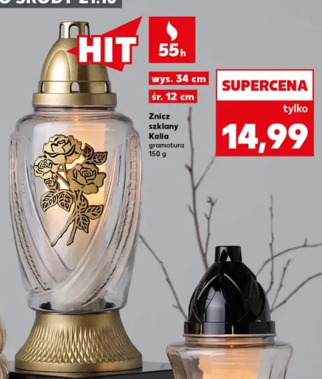 Znicz szklany Kalia