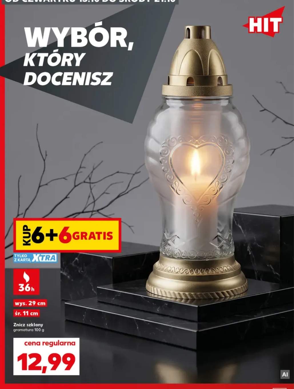 Znicz szklany