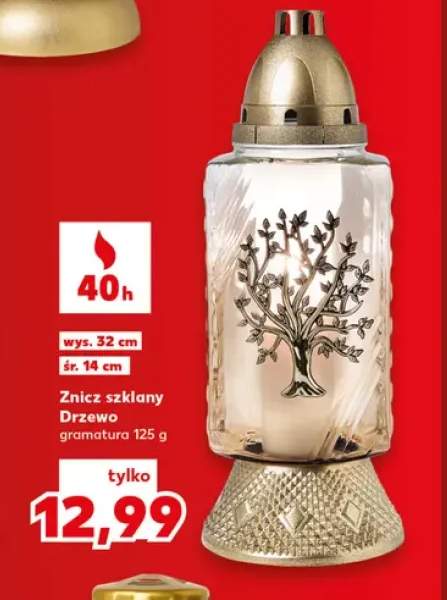 Znicz szklany Drzewo