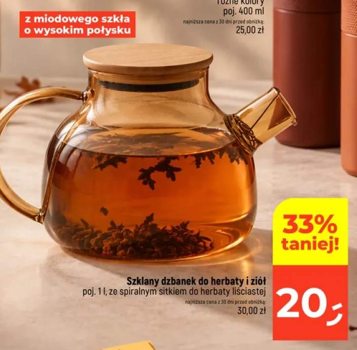 dzbanek szklany