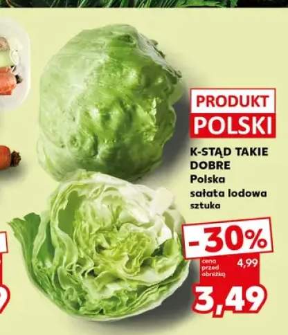 Sałata lodowa polska K-Stąd Takie Dobre