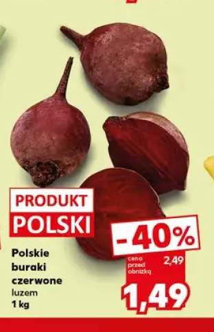 Buraki czerwone polskie