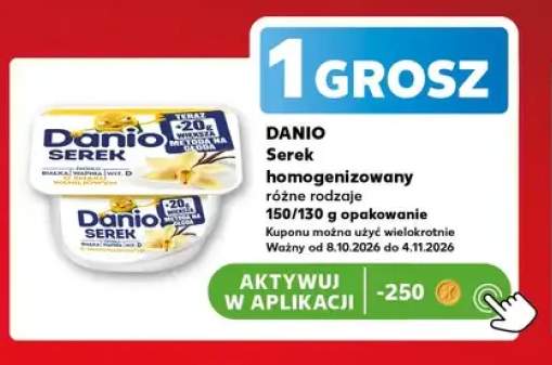 Serek homogenizowany Danio
