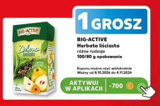 Herbata liściasta Big-Active