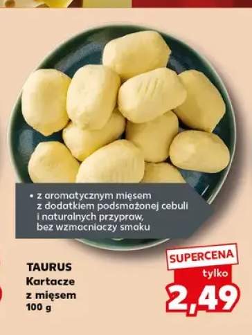 Kartacze z mięsem Taurus