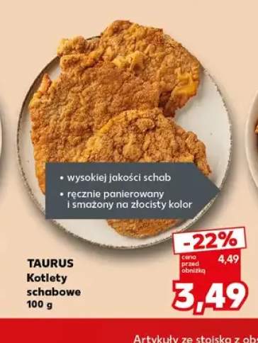 Kotlety schabowe Taurus