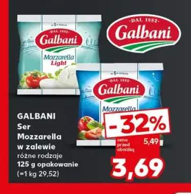 Ser Mozzarella w zalewie Galbani