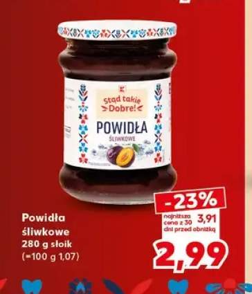 Powidła śliwkowe Stąd takie Dobre!